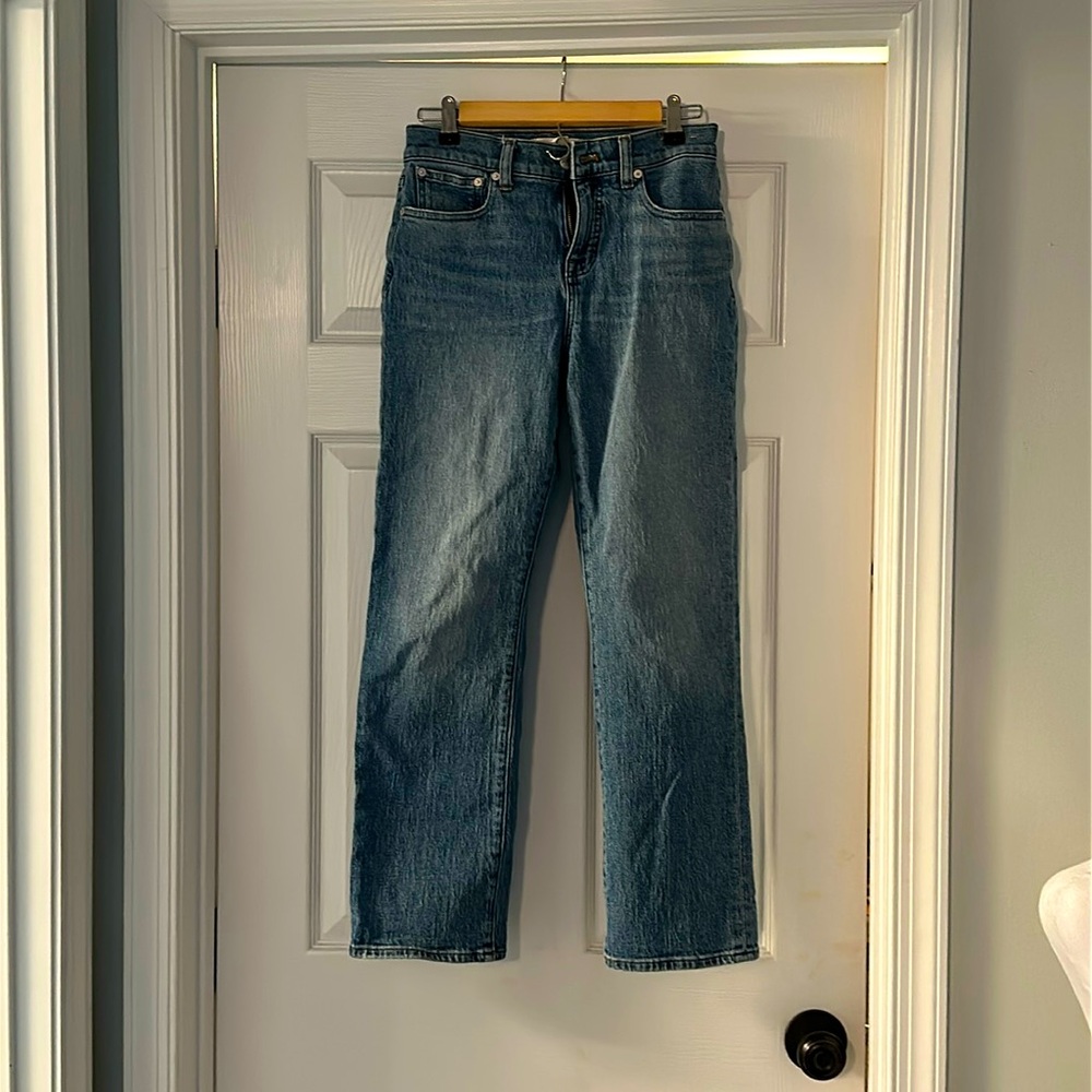 Madewell 90s straight jeans size 25 petite